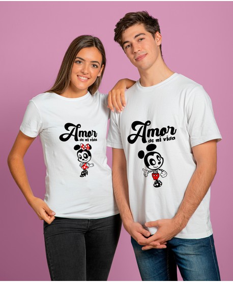 CAMISETA PAREJA RATITA AMOR