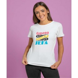 CAMISETA ESPOSA MADRE JEFA